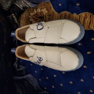 Chloe women's tennis shoes 38 used ones.